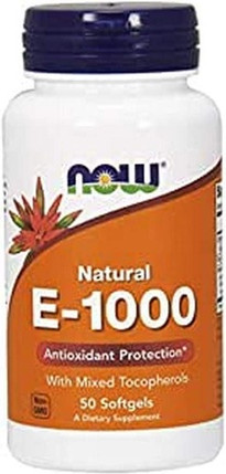 Витамин Е 1000 Капсулы Now Foods