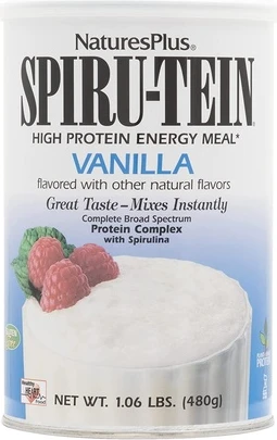 Протеиновый порошок Nature's Plus SPIRU-TEIN Ваниль