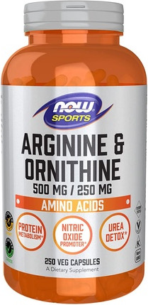 Аминокислоты Now Foods NOW Sports Nutrition Аргинин и Орнитин