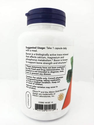 Капсулы Now Foods Борон
