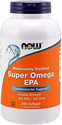 Добавка Now Foods Super Omega EPA в мягких желатиновых капсулах