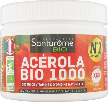 Органическая травяная добавка Markenlos Santarome Bio Acerola 1000