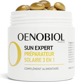 Солнцезащитное средство для лица Oenobiol Sun Expert 3-в-1 Интенсивный тройной уход