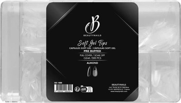 Накладные ногти Beautynails Кофин Миндаль Предварительно Зашлифованные & Матовые