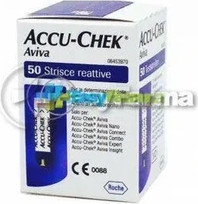 Тест-полоски Roche Accu Chek Aviva 50 La Roche-Posay