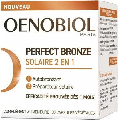 Капсулы Markenlos Perfect Bronze Солнцезащитное средство 2в1 для автозагара