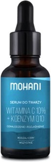 Сыворотка Mohani Омолаживающая и осветляющая для лица с витамином С 10% и коэнзимом Q10