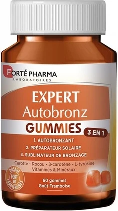 Gummies Markenlos Forte Pharma Expert Autobronz 3в1