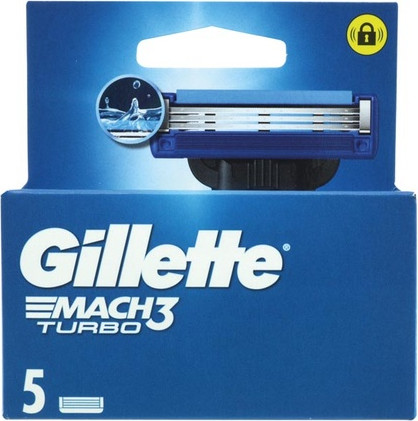 Лезвия для бритья Gillette Mach3 Turbo