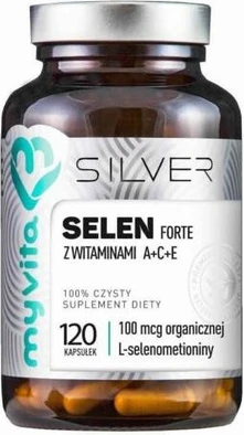Капсулы Myvita MyVita Silver Pure Selenium Forte с витаминами A, C и E