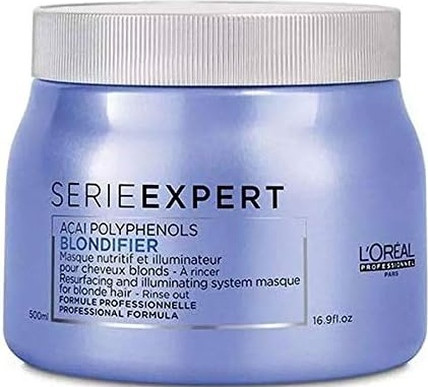 Маска для волос L'Oreal Professional Blondifier с полифенолами асаи для восстановления и придания сияния