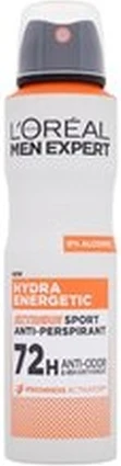 Antiperspirant L'Oreal Professional Men Expert Hydra Energetic Sport Extreme