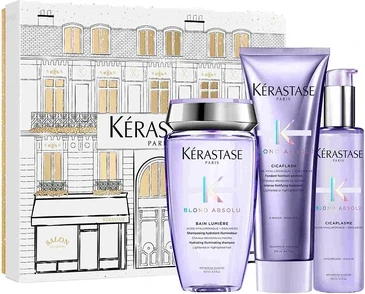 Наборы для ухода за волосами Kerastase Blond Absolu Fondant Trio Coffret