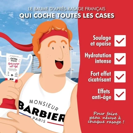 Бальзам после бритья Monsieur Barbier Натуральный Веганский