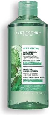 Мицеллярная вода для снятия макияжа рецепт Yves Rocher Pure Menthe
