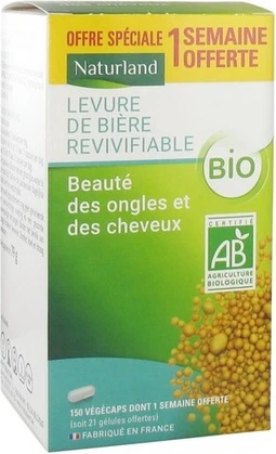 Vegi-Capsules Markenlos Органическое Восстановление Пивные Дрожжи