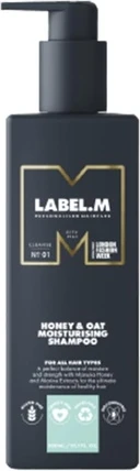 Этикетка шампуня label.m Cleanse Honey & Oat
