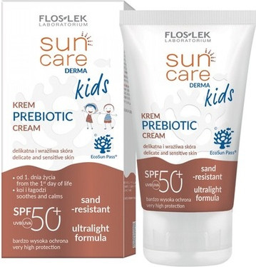Солнцезащитный крем Floslek Sun Care Derma Kids Prebiotic Cream SPF 50+