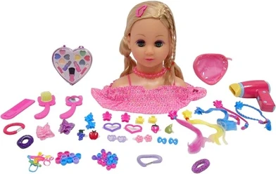 Кукла-манекен Make Up Dollhead Happy Friend Блондинка