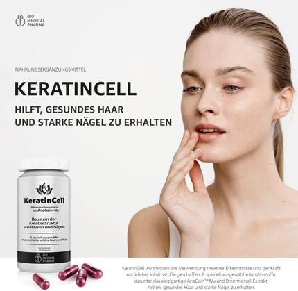 Витаминные капсулы KeratinCell от Licur