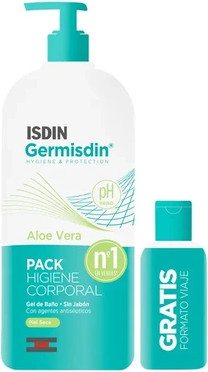 Набор гелей для душа ISDIN Isdin Germisdin Aloe Vera