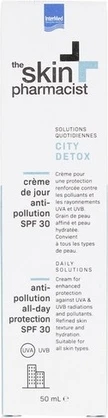 Дневной крем Markenlos The Skin Pharmacist City Detox Дневной крем против загрязнений SPF 30