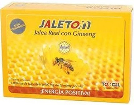 Ампулы Apicol Jaleton Маточное молочко и женьшень