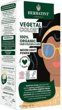 Травяная Краска для Волос Herbatint Organic Moon Light Power Vegetal Colour