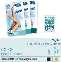 Hosiery Desa Pharma Classic Line Smooth Knit Neutral Beige 70 Denier