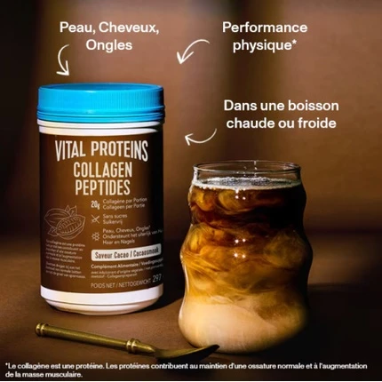 Коллагеновые пептиды со вкусом какао Vital Proteins