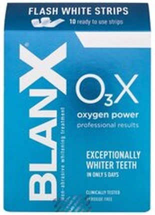 Отбеливающие полоски для зубов Blanx O3x Oxygen Power Flash White