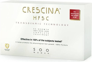 Комплексное лечение стимулятора роста волос Crescina 500 для женщин