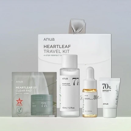 Набор для ухода за лицом Anua Heartleaf Smoothing Trial Kit