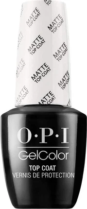 Матовое верхнее покрытие OPI Gel Color