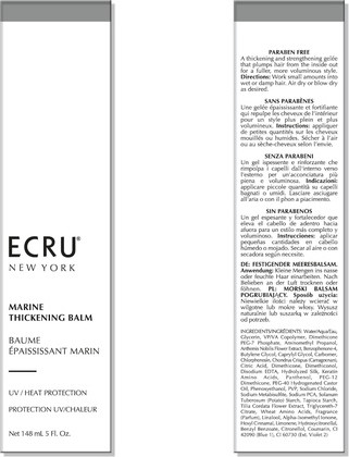 Бальзам для утолщения волос Ecru New York Marine