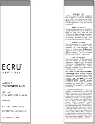 Бальзам для утолщения волос Ecru New York Marine