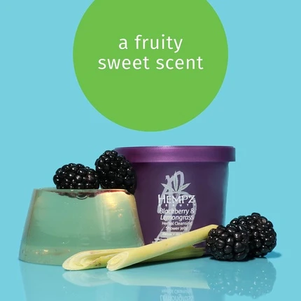 Гель для душа Hempz Blackberry & Lemongrass Herbal Cleansing