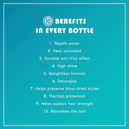 Сыворотка для волос Its A 10 Miracle Blow Dry H2O Shield Контроль влажности Устранение пушистости