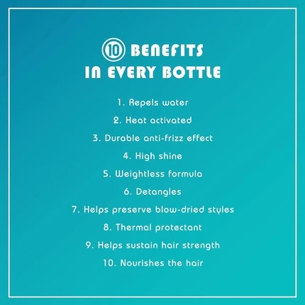 Сыворотка для волос Its A 10 Miracle Blow Dry H2O Shield Контроль влажности Устранение пушистости