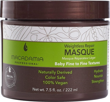 Маска для волос Macadamia Professional Weightless Moisture Masque