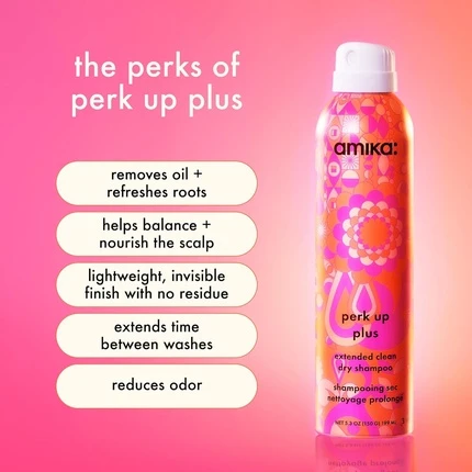 Сухой шампунь Amika Perk Up Plus Extended Clean