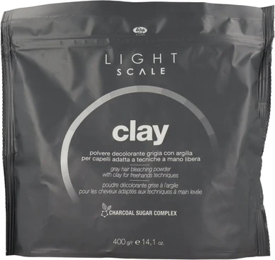 Осветляющий порошок Lisap Light Scale Clay Decolorant Gray