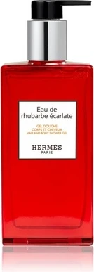 Гель для душа Hermes Eau De Rhubarbe Ecarlate