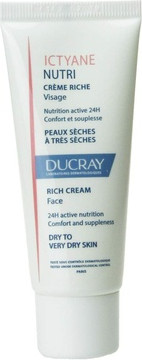 Крем для тела Ducray Ictyane Nutri Rica Crema