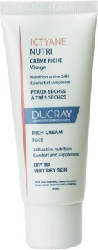 Крем для тела Ducray Ictyane Nutri Rica Crema