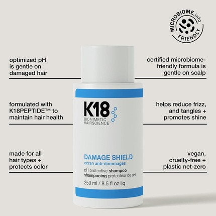 Шампунь K18 Damage Shield Protective