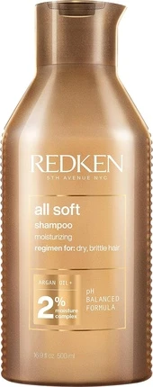 Шампунь Redken All Soft с Омега-6 и Аргановым Маслом