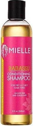 Безсульфатный кондиционирующий шампунь Mielle Babassu