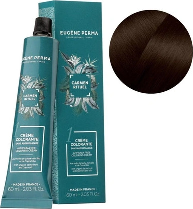 Краска для волос Eugene Perma Ritual 4.35 Каштановый Золотистый Махагон