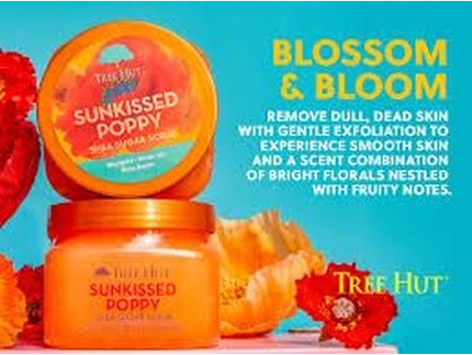 Скраб для тела Tree Hut Sunkissed Poppy